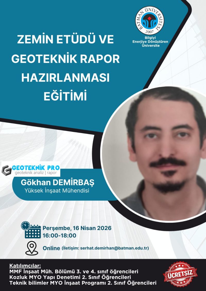 geoteknik rapor